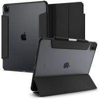Spigen Ultra Hybrid Pro For Ipad Pro 12.9Inch M2 6Th Gen(2022) Case / M1 5Th Gen(2021) Full Cover Folio Case With Built In Pencil Holder, Trifold Stand, Auto Sleep/Wake - Black