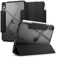 Spigen Ultra Hybrid Pro For Ipad Mini 7Th/6Th Gen (2024/2021) 8.3Inch Full Cover Folio Case With Built In Pencil Holder, Trifold Stand, Auto Sleep/Wake - Black