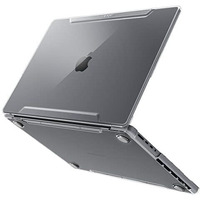 Spigen Thin Fit Designed For New Macbook Pro 14 Inch Transparent Hard Shell Case With M4/Pro/Max (2024) And M3/M2/M1/Pro/Max (2023-2021) - Crystal Clear