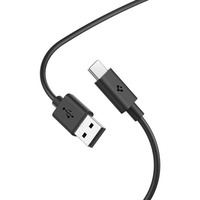 Spigen Usb-A To Usb-C Cable 100W / 480Mbps[Usb 2.0] Compatible With Smartphones, Tablets, Laptops And Other Devices With Usb-C - 1M, Black
