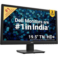 Dell 19.5" (49.53 Cm) 1600 X 900 Pixels, 60 Hz Hd+ Lcd Monitor Tn Panel, Response Time 5 Ms, Anti-Glare, Hdmi 1.4 (Hdcp 1.4), Vga, With Tilt Adjustment| D2020H-Black