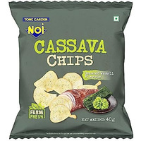 Tong Garden Seaweed Wasabi Flavour Cassava Chips 40G (Pack Of 10)