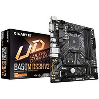 Gigabyte B450M Ds3H V3 (Amd Ryzen Am4/Micro Atx/M.2/Hmdi/Dvi/Usb 3.1/Ddr4/Motherboard)