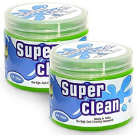Autofrill Cleaning Gel For Car Ac Vent Interior Dust Keyboard Cleaner Super Clean Gel Cleaner Kit Universal Car Interior, Keyboard, Pc, Laptop, Cleaning Kit Car Cleaning Gel (Green-160 Gm) (Pack Of 2)