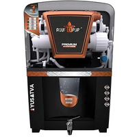 Aqua D Pure 4 In 1 Alkaline Ro Waer Purifier With Goodness Of Copper And Ro, Uv, Uf, Inbuilt Tds Adjuster, Multisource Water Compatibility, Black