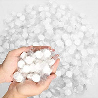 Spincart Coin Tissue Paper, Soft Napkin Disposable Compressed Towel For Face Traveling (Pack Of 50)
