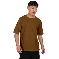Shodox100% Cotton Relaxed Fit Solid T-Shirt For Men's (Pack Of 1)