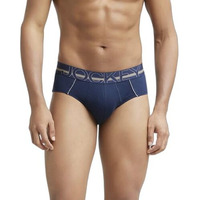Jockey Men's Cotton Briefs (Pack Of 1) (Us14-0105-Navy_Navy_Large_Navy_L)