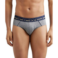 Jockey Men's Cotton Bold Brief (Pack Of 1) (Us14_Mid Grey Melange_Medium_Mid Grey Melange_M)