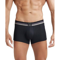 Jockey Men's Polyamide Solid Trunks (Pack Of 1) (Hg14_Black_M)
