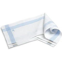 Jockey Cotton Men White Casual Style Handkerchief (Pack Of 3) Hk03_Assorted_Free Size