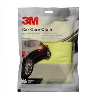 3M Car Care Microfiber Yellow Cloth (30X35Cm, Pack Of 1) - 280 Tc