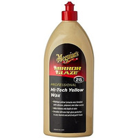 MeguiarS Mirror Glaze Professional Hi-Tech Yellow Wax 1L Bottle