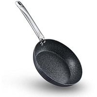 Prestige Durastone 20Cm(1.1L) Hard Anodised Non-Stick Fry Pan With 6 Layers Extra Durable Stone Finish Coating|Gas & Induction Compatible|Stay Cool Handles|Black