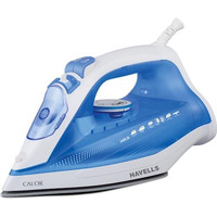 Havells Ceramic Soleplate Calor Steam Iron Press With Anti Drip Self Cleaning Function| Horizontal & Vertical Steam| Burst Steam| Non Stick Coated Sole Plate|1600 Watts| 2 Years Manufacturer Warranty