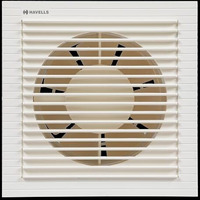 Havells Ventil Air Lx 150 Mm Exhaust Fan For Kitchen, Bathroom | Top | 100% Copper Motor |2 Years Warranty (White)