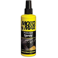 Motomax Protectant Spray (100 Ml)| Repels Dust, Pollutants| Protect, Restore Faded Vinyl, Plastic, Leather, Dashboard, Rubber, Tyres Of Cars, Bikes, Motorcycles & Scooty| Provides Long Lasting Shine