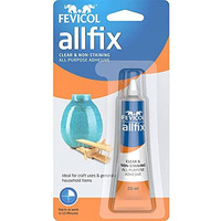 Pidilite Multi-Purpose Allfix Clear & Non-Staining Adhesive (20Ml)
