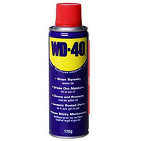 Wd-40, Multipurpose Spray, Lubricant, Rust Remover, Cleans Bike Chains, Squeak Noise Remover, Stain Remover, And Cleaning Agent, 170G