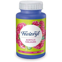 Fevicryl Acrylic Colour Violet 500Ml | Art & Craft, Diy, Rich Pigment, Non-Craking Paint For Canvas, Wood, Leather, Earthenware, Metal | Ideal For School Projects, Hobbyists, Artists
