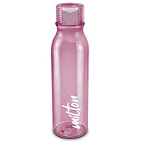 Milton Name Tag 1000 Water Bottle, 958 Ml, Reusable Plastic Fridge Bottle, Bpa Free And Leak Proof Bottle For Travel, Work, Pack Of 1, Burgundy