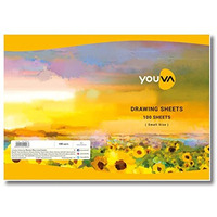 Navneet Youva | Loose Sheets | Drawing Sheets 21X29.7 Cm | 100 Sheets | Pack Of 1