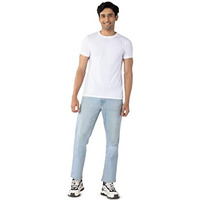 Chromozome Men Regular Fit Tee Cz 601 L White