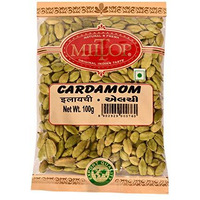 Miltop Premium Cardamom Green Whole (Elaichi), 100G | 8 Mm Size
