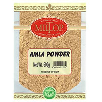 Miltop 100% Natural Amla Powder (Indian Gooseberry), 500G