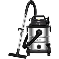 Inalsa Vacuum Cleaner Wet And Dry Heavy Duty 1700 W & 25 Ltr Capacity|22Kpa Suction|Hepa Filter & Metal Telescopic Tube|2 Year Warranty|Ss Metal Tank|For Home,Office,Hotel Cleaning (Master Vac 25)