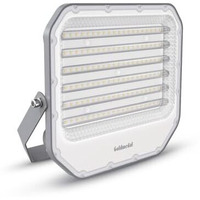 Goldmedal Crystalline 50W Led Flood Light - Cool Daylight (6500K) | Pack Of 1 | Ip66 (Water & Weather Proof) | Suitable For Outdoor Application | 100 Lumens Per Watt | Dimension: 217X30X205Mm