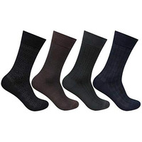 Bonjour Mens Multicolour Multipurpose 4 Pair Socks_Bro2101-Po4