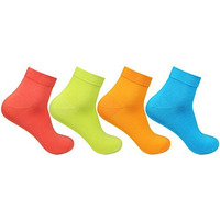 Bonjour Men's Ankle Socks (Pack Of 4)(Broaicp003-Po4_Multicolor_Free Size)