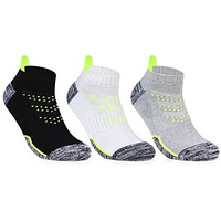Bonjour Men's Secret Length Terry Sports Socks - Po3