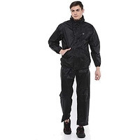 Wildcraft Hypadry Unisex Rain Cheater Suit E Plus (41310)-Xx_Large Black
