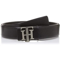 Tommy Hilfiger Yangy Leather Casual Belt For Men - M 90Cm, Black