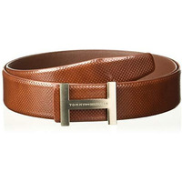 Tommy Hilfiger Enfield Leather Casual Belt For Men - M - 90Cm, Tan