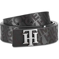 Tommy Hilfiger Ernest Leather Casual Belt For Men - L - 1M, Black
