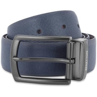 United Colors Of Benetton Afro Men Leather Belt - Navy+Wine, L 1M