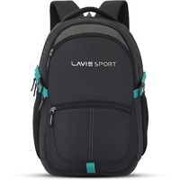 Lavie Sport 48Cm Titan 29 Litres Casual Backpack With Laptop Sleeve For Men & Women | Rain Cover Backpack For Boys & Girls