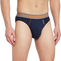 Macroman M-Series Men's Cotton Brief (8903978011882_Msp001_Large_Navy)