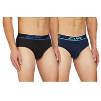Euro Men's 100% Cotton Modern Standard Solid (Pack Of 2) (Micra Brief Twin Pack_Assorted_085)