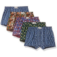 Macroman Mens Cotton Trunks (Pack Of 5) (Rvbmmrtprdp515True 90 Cm And Print May Vary 90 Cm) Assorted