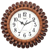 Ajanta Plastic Analog Wall Clock 15.7 Inches Vintage Wall Clock For Bedroom,Hall,Office And Drawing Room,White