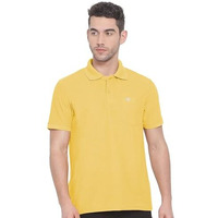 Lux Nitro Men's Lemon Cotton Polo T-Shirt With Pocket (Size : Xx-Large)