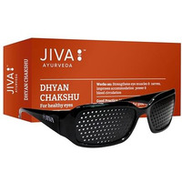 Jiva Dhyan Chakshu - (Pack Of 1) | Pin Hole Glasses Helps In Natural Vision Care, Eye Care Product Soothes Irritation & Redness Help Eye Exercise Improver Glasses Eyesight