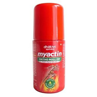 Dhathri Ayurveda Myactin Ortho Roll On For Pain Relief, Pain Relief Roll On For Muscle & Joint Pain, Made With The Ingredients Of Mahanarayana Thailam 30 G (Pack Of 2)