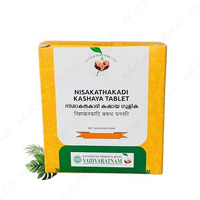 Vaidyaratnam Nisakathakadi Kashaya Tablet (100 Tablets)
