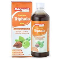 Baidyanath Premium Triphala Juice - 1L | 100% Ayurvedic Herbal Formula With Amla, Haritaki, Baheda & Aloe Vera | Supports Digestion, Gut Health, Detox, & Bowel Regularity | Rich In Antioxidants & Vitamin C