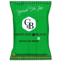 Granules N Beans Lemongrass Ginger (Low Sugar) Instant Tea Premix - 1Kg For Vending Machine | Healthful Option